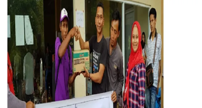 KEPEDULIAN PETOI TERHADAP KORBAN <br>BENCANA TSUNAMI BANTEN