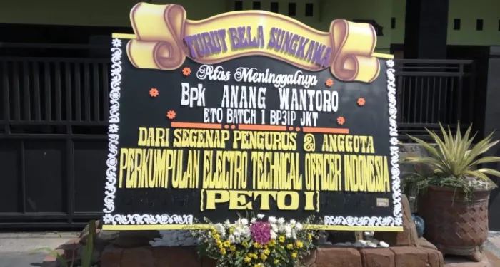 Turut Berduka Cita